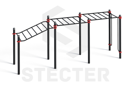 Рукоход разноуровневый для колясочников