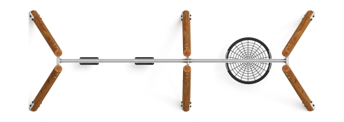 Качели (Лиственница темный) ИО 13.Р.05.03.03.01-Л.И1.01 фото 4