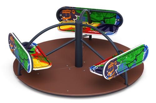 Карусель Солнышко (Граффити) - ИО 30.01.03-16.И1 фото 3 Карусель Солнышко (Граффити) - ИО 30.01.03-16.И1 фото 3