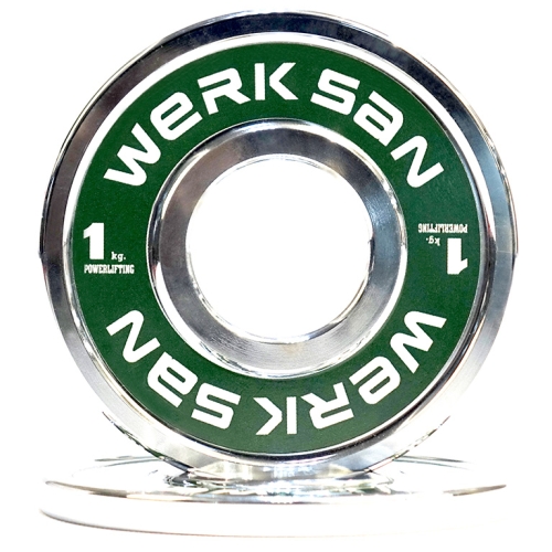 Диск стальной для пауэрлифтинга 1 кг WERK SAN