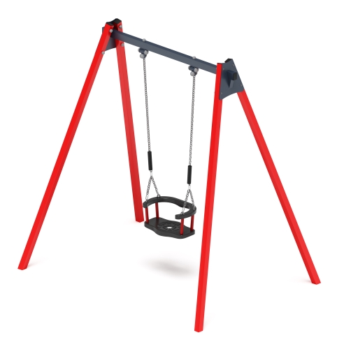 Качели М1 (красный) - ИО 11.М.01.03-01.И1 фото 3