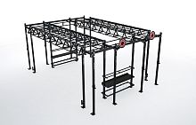 Функциональная рама с фермами для функциональных петель 6420х4420 мм