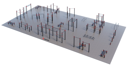 Проект "Парковая площадка для Воркаут 4-4" фото 2