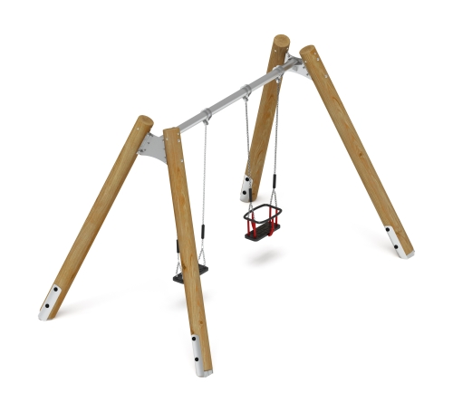 Качели (Лиственница орех) ИО 12.Р.04.03.01-Л.И1.02 фото 2