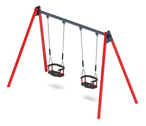 Качели двойные М2 - ИО 12.М.01.01.03-01.И1 фото 3