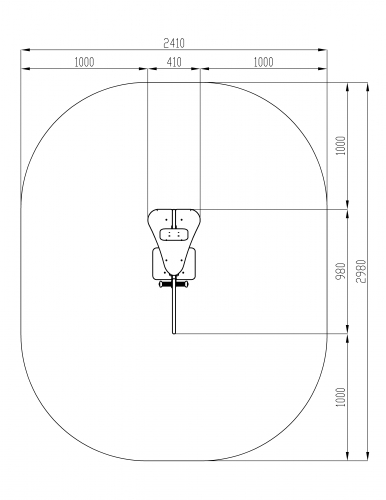 Самолетик (зеленый) - Качалка на пружине - ИО 22.03.02-01 фото 5