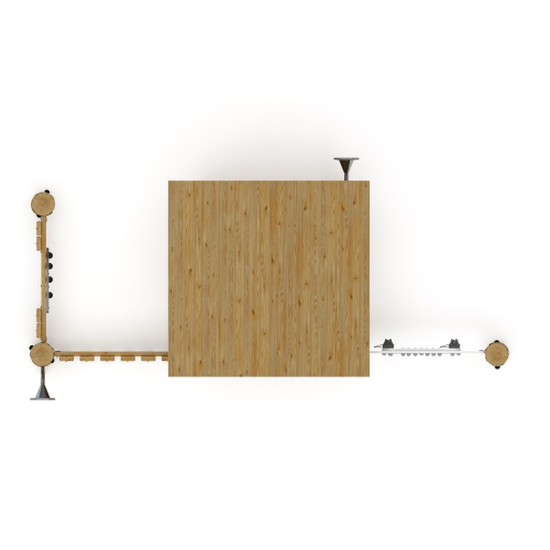 Домик (лиственница орех) МФ 10.24.01-Л.И1.02 фото 4