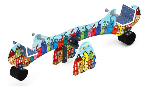 Качалка балансир со спинкой - ИО 21.Д.14.01-01