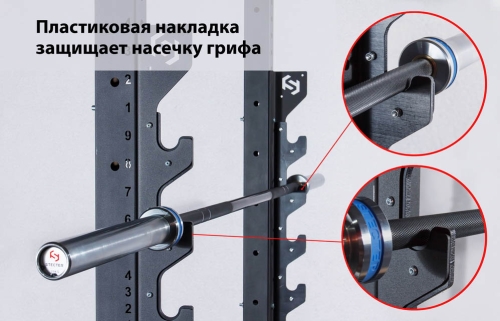 Настенный кронштейн (6 грифов, пара) фото 6