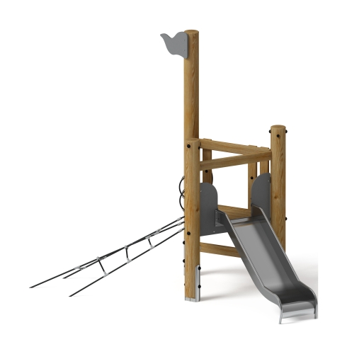 Игровой комплекс (лиственница орех) ДИК 1.24.03-Л.И1.02