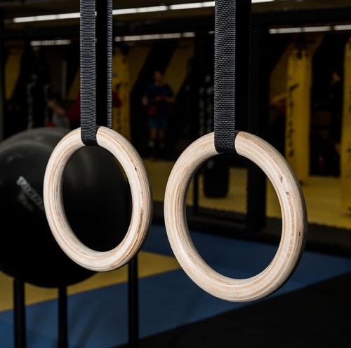 Гимнастические кольца (дерево, пара) фото 3