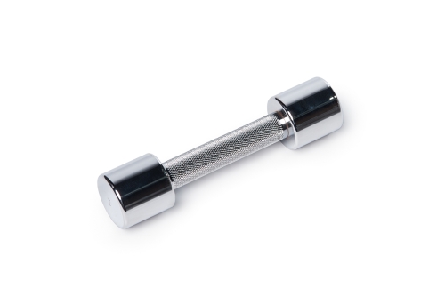 Хромированная гантель 2 кг фото 4