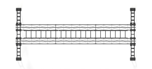 Рама TRX для функционального тренинга L= 7,5м фото 2