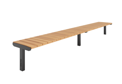 Скамья уличная «Мальта» прямая фото 2