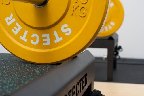 Тяжелоатлетические плинты для штанги с регулировкой по высоте 30-45 см (пара) фото 9