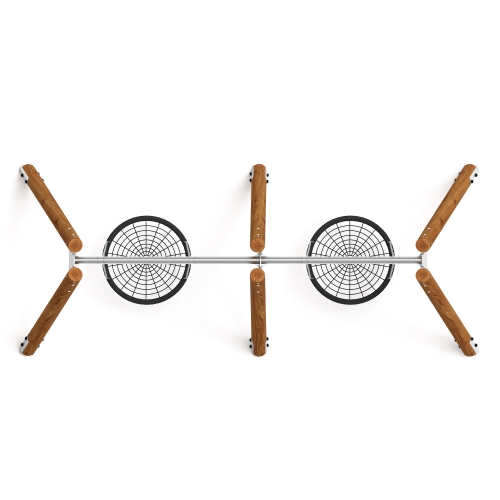 Качели (Лиственница темный) ИО 12.Р.05.05-Л.И1.01 фото 2