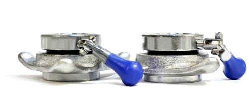 Замки для штанги соревновательные 2,5 кг (пара) WERK SAN (сертификат IWF) фото 2