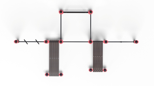 Гимнастический комплекс для воркаута  (PAW-21) фото 7