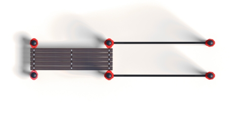 Брусья в подъем со скамьей фото 3