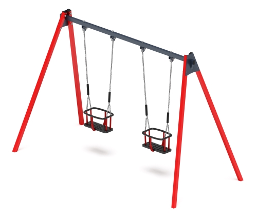Качели двойные М2 - ИО 12.М.04.04.03-01.И1 фото 3