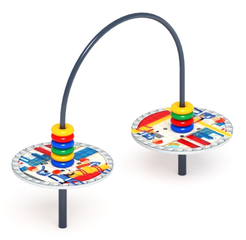 Счеты со столиком (конструктор) - Игровая панель - МФ 22.01.06-04.И1 фото 5