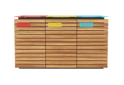 Урна раздельного сбора "Сити" фото 3