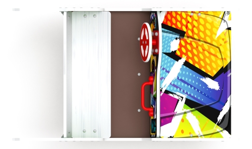 Кабриолет - Качалка на пружине двухместная машинка - ИО 23.03.02-02 фото 4