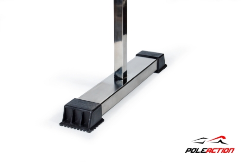 Стойки 2-х уровневого мобильного (переносного) хореографического станка v2.0 (нерж. сталь, пара) фото 10