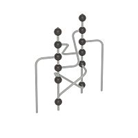 Romana Детский спортивно-игровой комплекс для улицы серия "Сфера" Romana 057.03.00