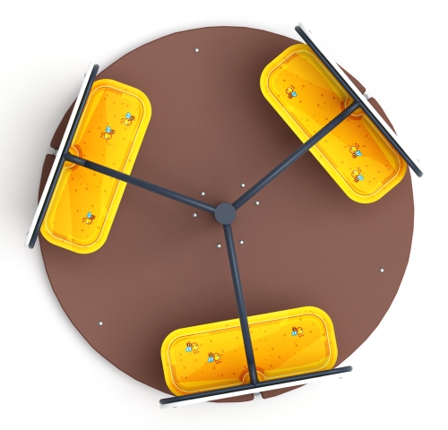 Карусель Солнышко (Полянка) - ИО 30.01.03-15.И1 фото 4