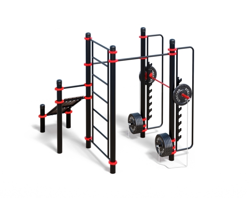 Уличный комплекс для воркаута WORKOUT-FIT - 03 фото 2