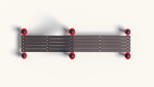 Двойная лавка для пресса - горизонтальная + с уклоном фото 3