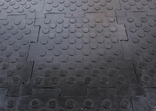 Модульное резиновое покрытие для пола фото 3