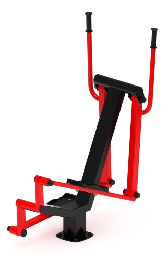 Эллиптический (красный) - Уличный тренажер - СТ 010-11.И2 фото 2