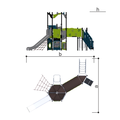 Romana Детская площадка для улицы Romana 101.122.00 фото 3