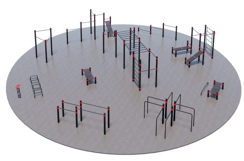 Проект "Районная площадка для Воркаут 3-2" фото 2