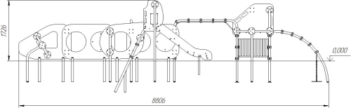 Romana Игровой комплекс Romana 057.24.00 фото 3
