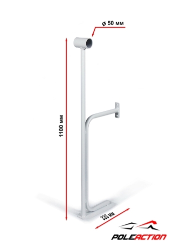 Модель №6 – Стойка балетного (хореографического) станка одноуровневого фото 2