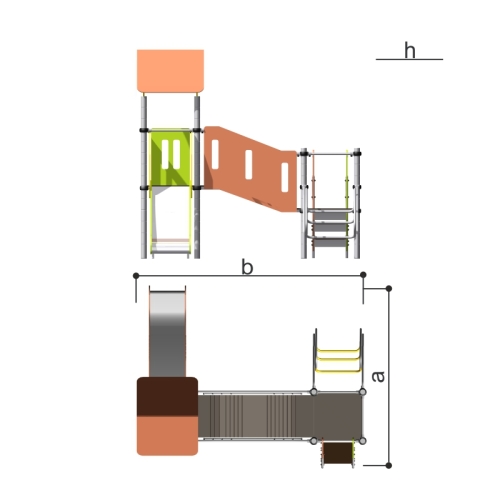 Romana Детский игровой комплекс Romana 104.18.00 фото 2
