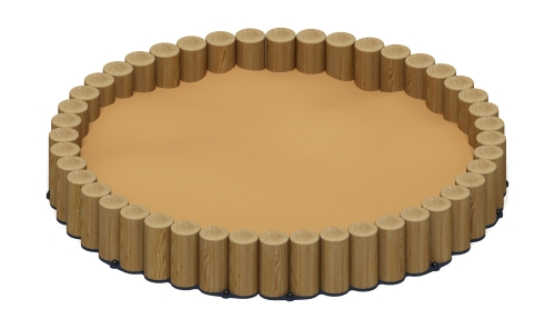 Песочница (Лиственница орех анкера) ИО 5.24.04-Л.И1.02 фото 3