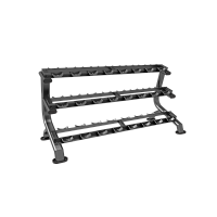 Стойка для круглых  гантелей трехрядная UG-KJ1263