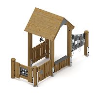 Домик (лиственница орех) МФ 10.24.01-Л.И1.02