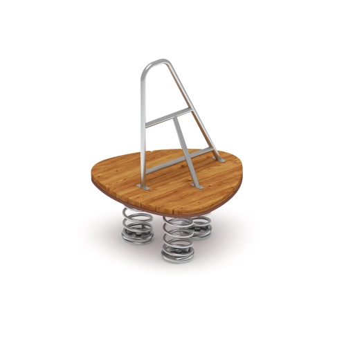 Качалка на пружине (Лиственница темный) ИО 23.24.02-01 фото 2