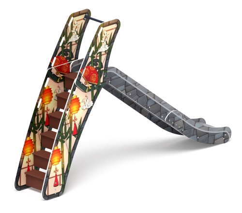 Горка большая - ИО 41.01.08-05 - (Шанхай) H=1500 фото 2