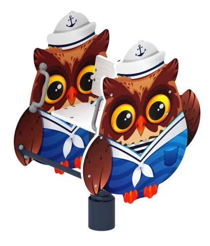 Совенок-моряк - Качалка на пружине - ИО 22.17.05 фото 6