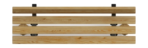 Скамья (лиственница орех) МФ 42.04.02-Л.И1.02 фото 4