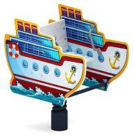 Пароходик - Качалка на пружине - ИО 22.17.01-01.И1
