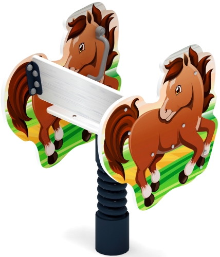 Лошадка - Качалка на пружине - ИО 22.01.06-01 фото 2