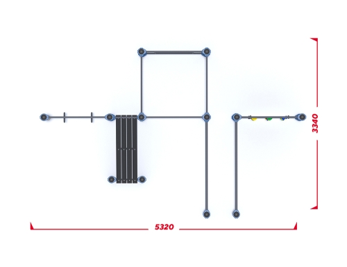 Воркаут комплекс "Альвертон" фото 3