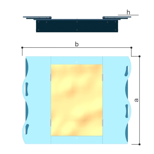 Romana Песочница с крышкой для детской площадки Romana 057.36.00 фото 4